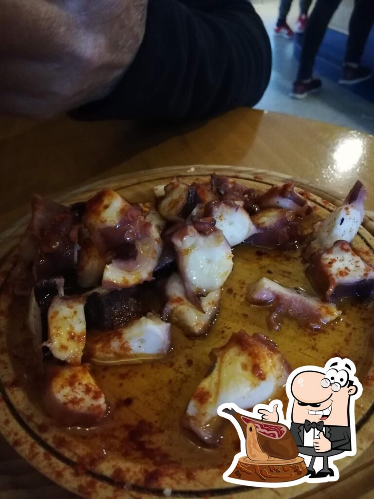 Ración de pulpo gallego